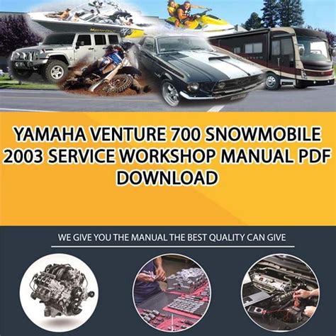 2003 yamaha venture snowmobile pdf manual